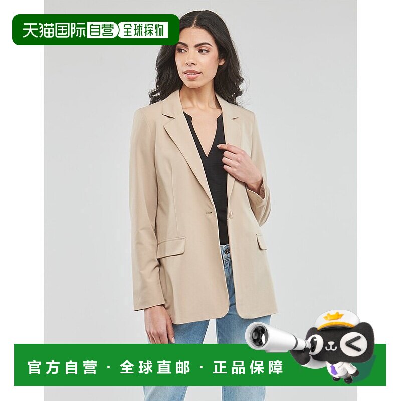 欧洲直邮Vero Moda 女士 VMZELDA L/S BLAZER NOOS 外套 米色