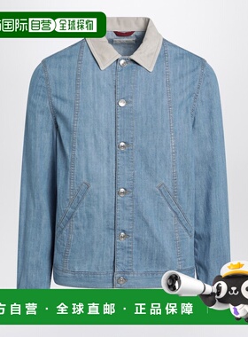 1h可退 香港直邮Brunello Cucinelli 布内罗 古奇拉利 男士 蓝色