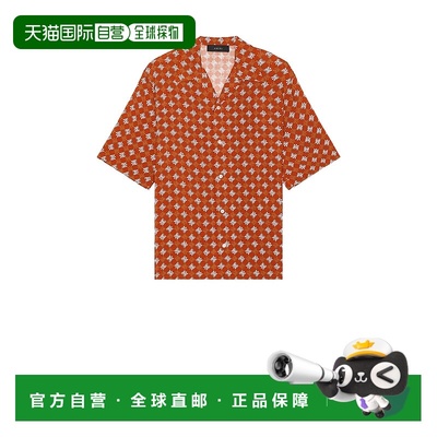 1h可退 香港直邮AMIRI 男士 MA Quad 露营衬衫 AMSTCA1104