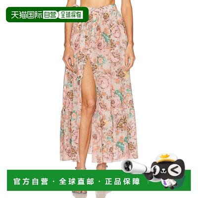 香港直邮Chloe 蔻依 女士 真丝长款半身裙 25AJU01