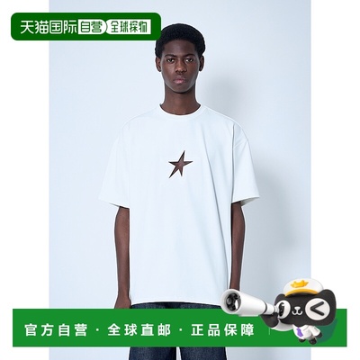 香港直邮Mugler 穆勒 男士 镂空 T 恤 25P3TS010960211014短袖