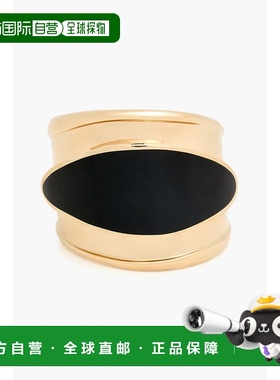 香港直邮ZIMMERMANN 女士 镀金珐琅手镯 1037XF24GOLDBLACK