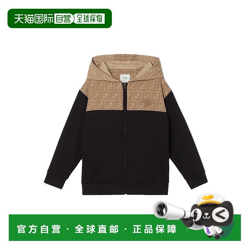 1h可退 欧洲直邮fendi 少女 运动衫卫衣