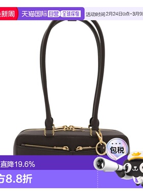 香港直邮Self-Portrait 女士 BAGUETTE 吊饰肩包 PF25315BRBROWN