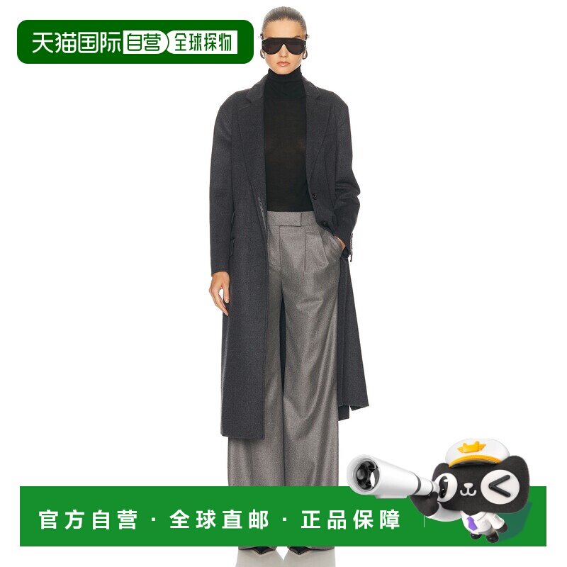 1h可退 香港直邮Tom Ford 汤姆 福特 女士 单排扣大衣 CP1636FAX1