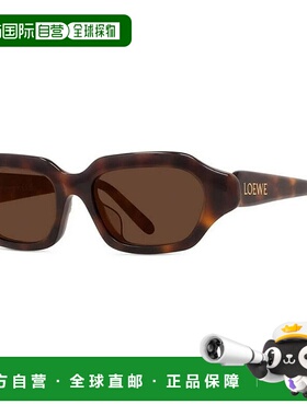 1h可退 香港直邮LOEWE 罗意威 女士 LW40157U 52G 窄款太阳镜 LW4