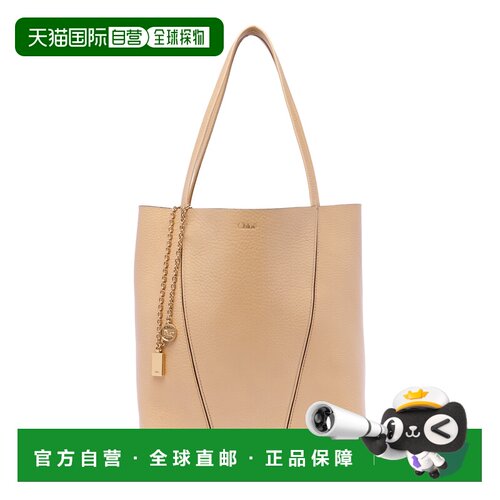 香港直邮CHLOÉ 女士斜挎包 C25SS811N84281 SS2025 花色 中号SPIN