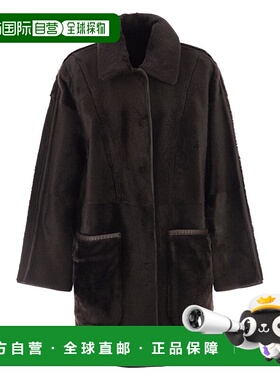 1h可退 香港直邮MaxMara 麦斯玛拉 女士 PYRENEES 可反穿衬衫式夹