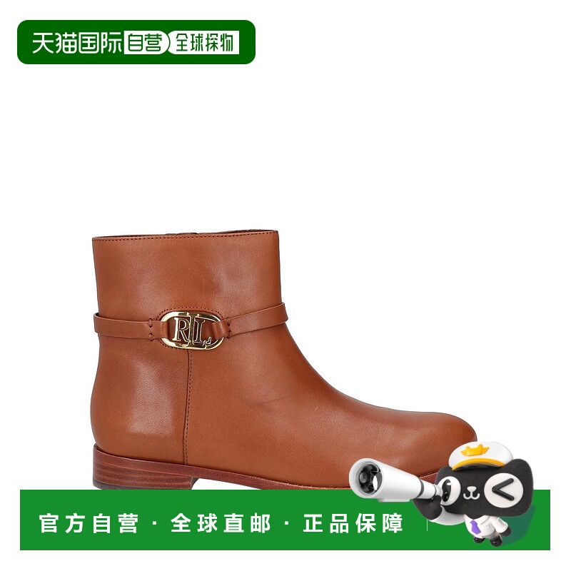香港直邮Lauren Ralph Lauren 女士 脚踝靴 brown棕色 舒适时尚