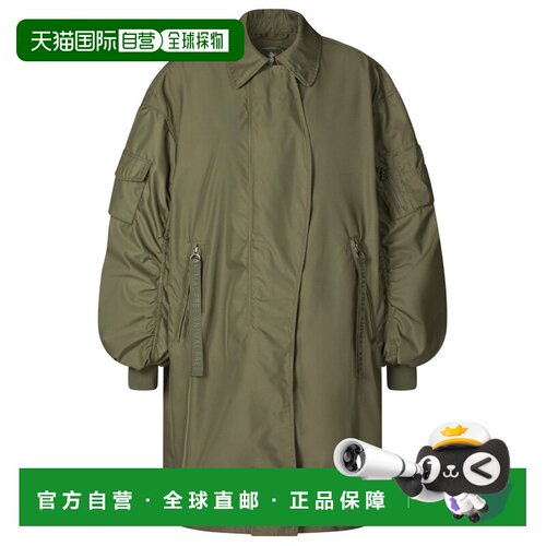 1h可退 欧洲直邮SAVE THE DUCK 女士户外风衣 1032457DUSTYOLIVE
