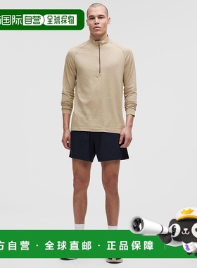 自营1h可退 欧洲直邮LULULEMON露露乐檬 Metal Vent Tech半拉链上