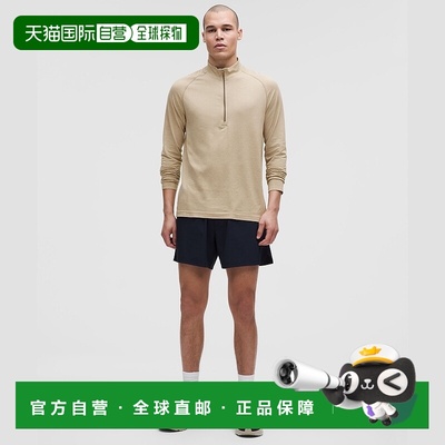 自营1h可退 欧洲直邮LULULEMON露露乐檬 Metal Vent Tech半拉链上