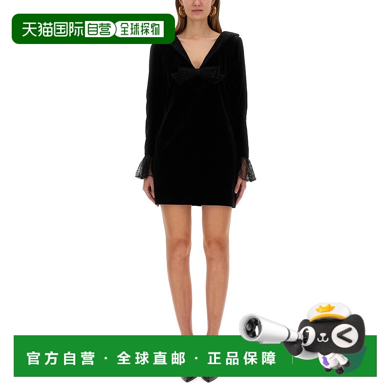 香港直邮Nina Ricci 莲娜丽姿 女士 迷你蝴蝶结连衣裙 25ACRO034C