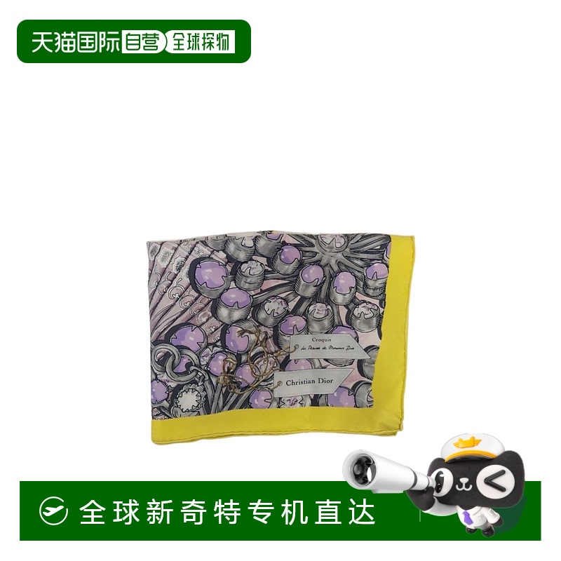 香港直邮Dior 图案丝巾 43PAD090INST字母