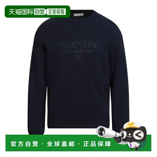 香港直邮valentino blue蓝色 华伦天奴 毛衣 舒适时 男士 1h可退