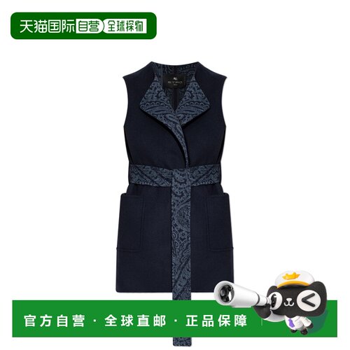 1h可退 香港直邮ETRO 女士马甲 WRDA001899TJB37B3895 AW2025 黑