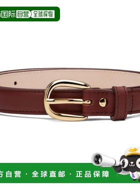 1h可退 香港直邮A.P.C. 女士 棕色 Rosette 腰带 PXBHZF65101