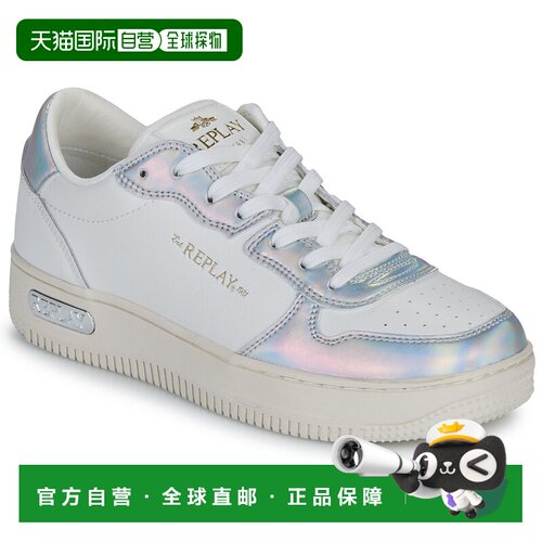 欧洲直邮Replay 女鞋 低帮板鞋 白色 冬天 EPIC FOIL厚底运动鞋