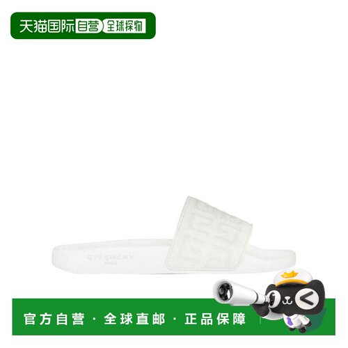 香港直邮Givenchy LOGO平底凉拖 BE3060E18B拖鞋纪梵希凉拖鞋