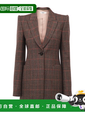 香港直邮Chloe 长袖西装外套 CH25AVE53097羊毛