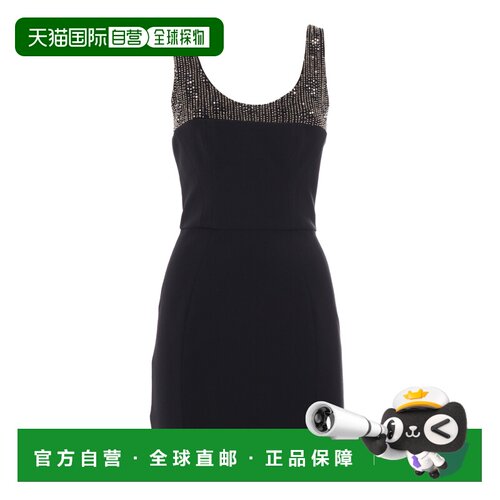 欧洲直邮ELISABETTA FRANCHI 女士连衣裙 AB60242E2110NERO