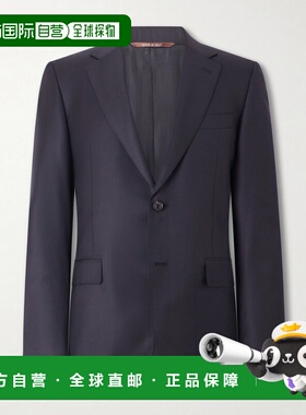 1h可退 香港直邮Canali 康钠丽 男士 150s 羊毛西装外套 E12280AX