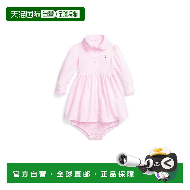 香港直邮PoloRalphLaurenPolo拉夫 劳伦女童连衣裙【付后1h可退】图片