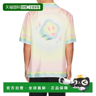 1h可退 香港直邮Casablanca 男士 For Love Of Dance Cuban 衣领