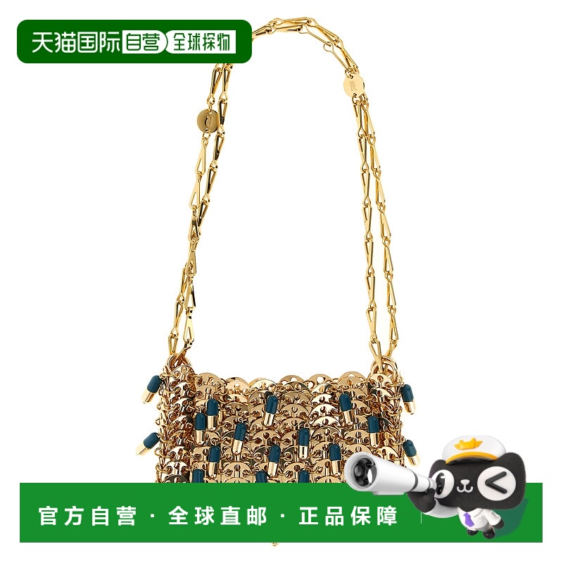 1h可退 香港直邮Rabanne 女士 '1969 Nano Pils' 肩包 25HSS0127M
