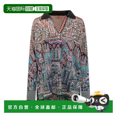1h可退 欧洲直邮MISSONI 女士针织衫 DS24WN0DBK038JSM9EZ CO 黑