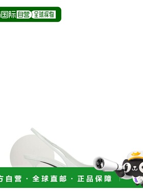 1h可退 香港直邮Prada 普拉达 女士 標誌細節露跟高跟鞋 1I901MFD