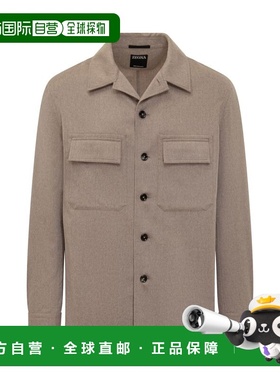 1h可退 香港直邮zegna 杰尼亚 男士 UGV46A2SOT6B 262 夹克 UGV46