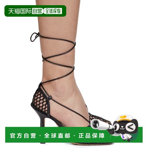 1h可退 Bottega Veneta 葆蝶家 女士 黑色 Stretch 高跟高跟鞋