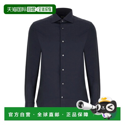 1h可退 香港直邮Z ZEGNA 男士衬衫 9MS0BA201343A2201343A2 AW202