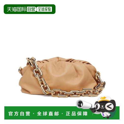 1h可退 【99新未使用】香港直邮Bottega Veneta CHAIN POUCH手拿