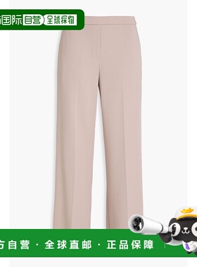 1h可退 香港直邮THEORY 希尔瑞 女士 绉纱阔腿裤 L0109223STUCCO