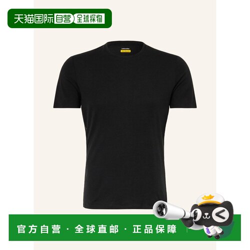 1h可退 欧洲直邮ICEBREAKER 男士T恤 100056544513003 CO 黑色 Fu