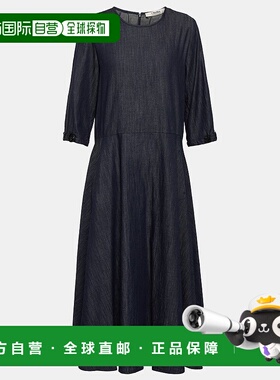 香港直邮S-MAXM ARA 女士 Valery 牛仔中长连衣裙 001380