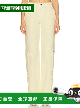 1h可退 香港直邮Blumarine 蓝色情人 女士 直筒裤子 P622J227A