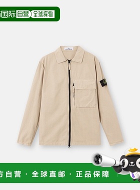 欧洲直邮STONE ISLAND (2025新品) 1200004 CANVAS WEAVE COTTON,