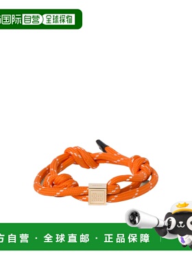 1h可退 香港直邮miu miu/缪缪 25FW 徽标雕刻手链 Women