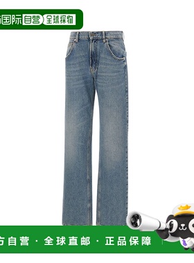 香港直邮Blumarine 蓝色情人 女士 牛仔裤 2J204A直筒裤