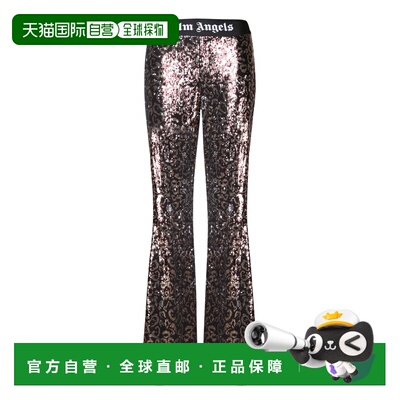 香港直邮PALM ANGELS 女士休闲裤 PWCA129F23FAB0016010 AW2023