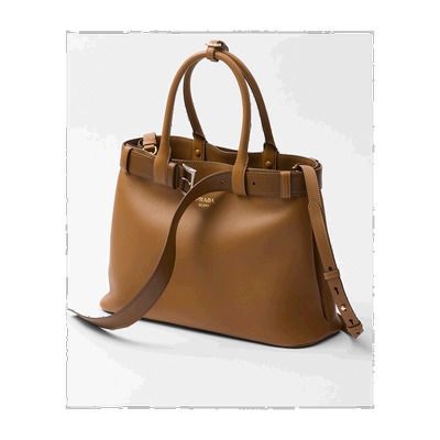 【99新未使用】香港直邮Prada Buckle大号徽标单肩包 1BA4162CY9V