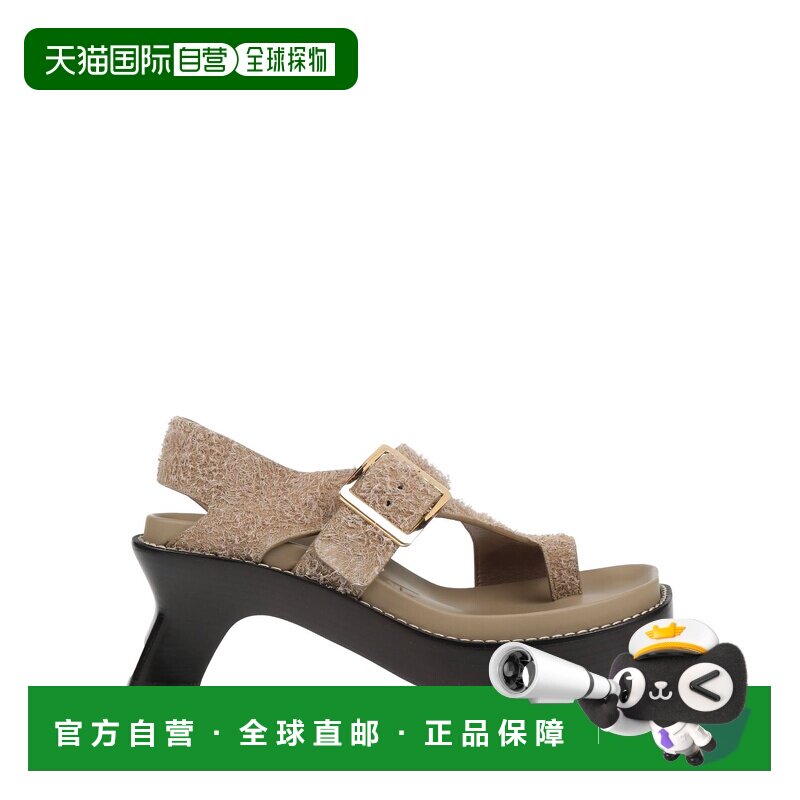 香港直邮LOEWE 罗意威 女士 人字拖 BROWN 棕色女鞋时尚舒适