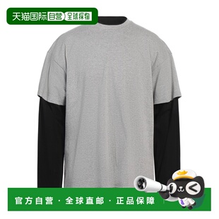吉尔 桑达 男士 1h可退 grey灰色 Sander T恤 舒适时 香港直邮Jil