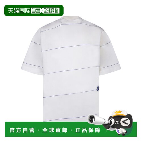 1h可退 欧洲直邮BURBERRY 男士T恤 8083612B7264 SS2024 白色 Whi