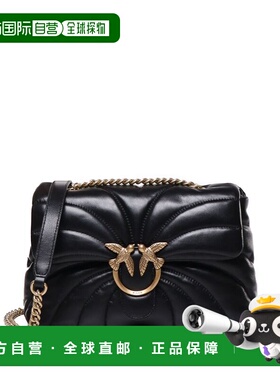 香港直邮Pinko 品高 女士 翻盖链条包单肩包 100038A1EX