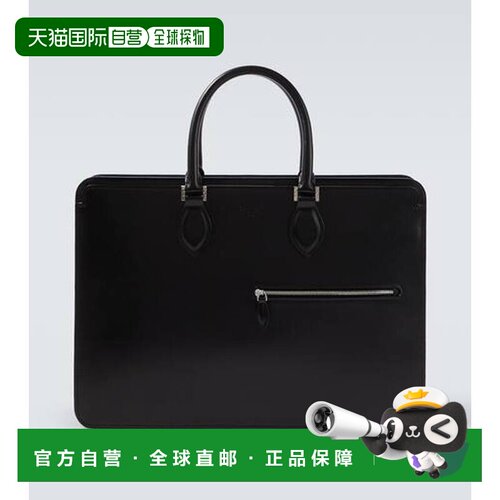 香港直邮Berluti 伯尔鲁帝 男士 Un Jour 皮革公文包斜挎包手提包