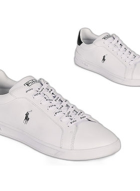 欧洲直邮Polo Ralph Lauren男女同款板鞋学院风春秋白色2026新款